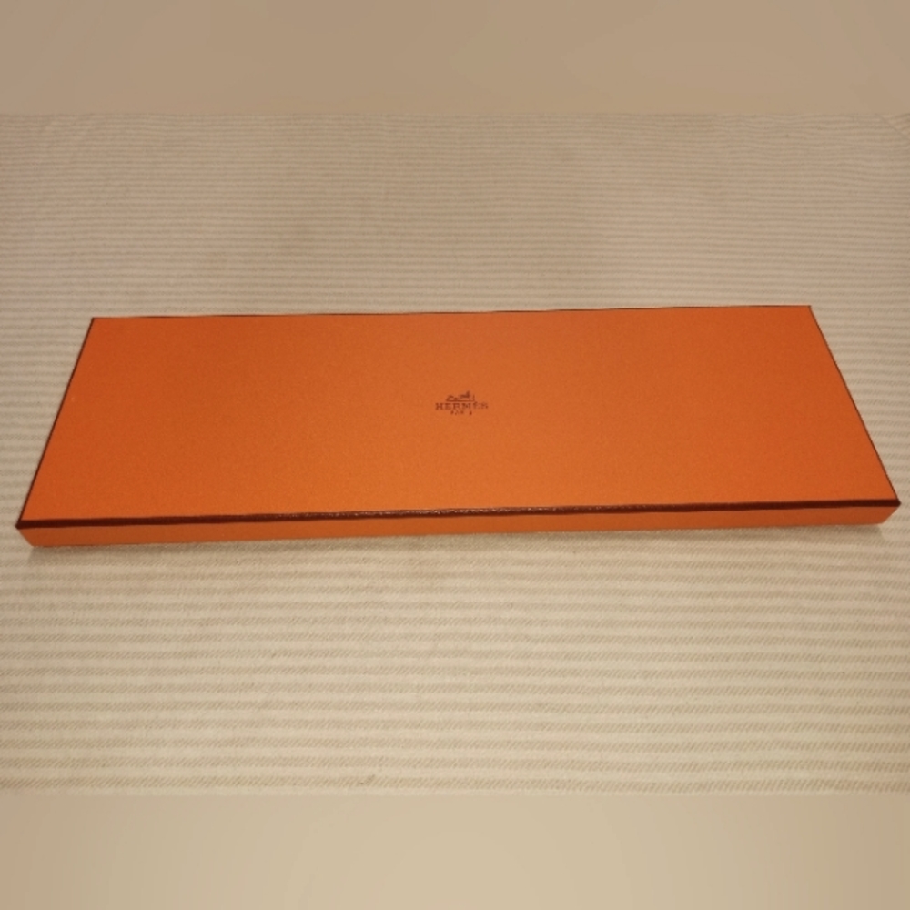 Hermes empty tie box